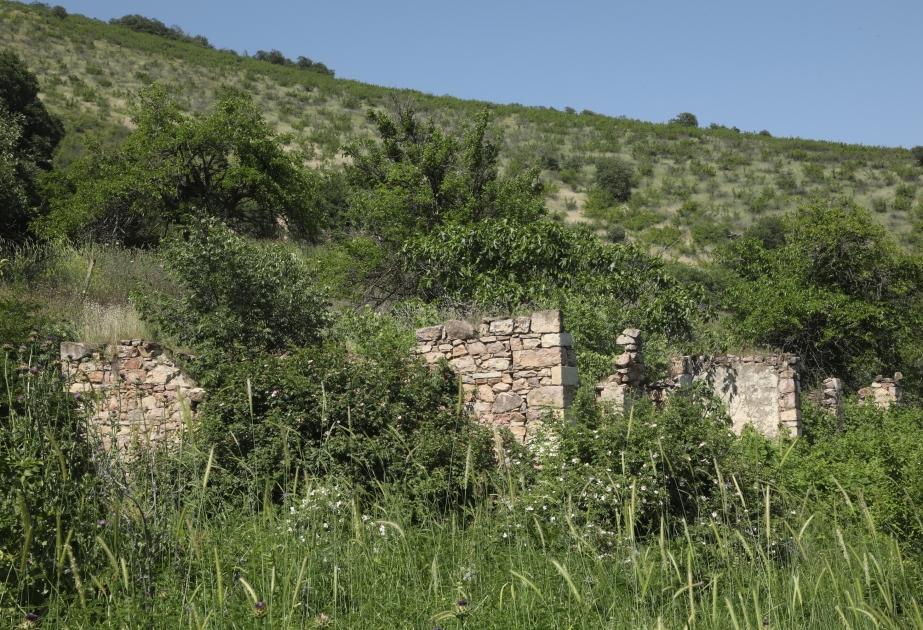 Dorf Saldasch in der Region Gubadli