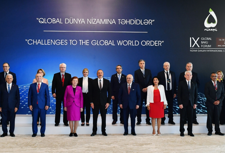 Next Global Baku Forum on “Challenges to the Global World Order” gets underway  President Ilham Aliyev made a speech at the opening ceremony of the Forum VIDEO