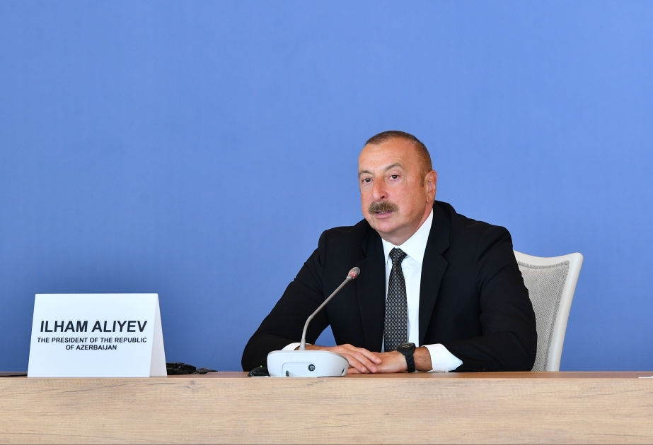 Prezident İlham Əliyev: İndi Cənubi Qafqazda sülhü bərqərar etmək və əməkdaşlıq qurmaq vaxtıdır