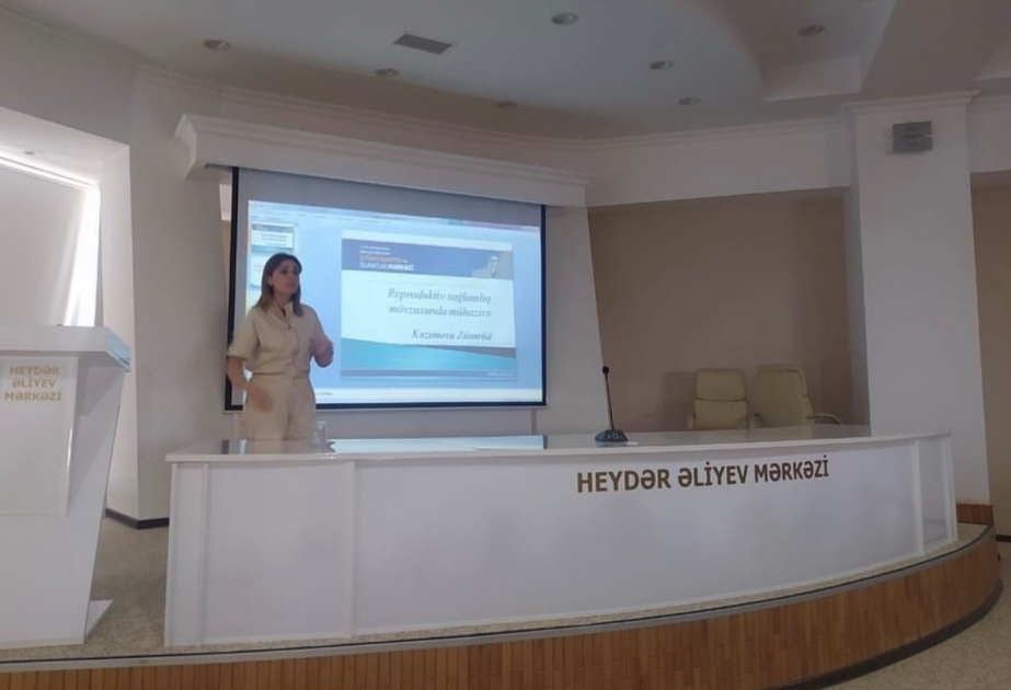 Gənclər reproduktiv sağlamlıq və ailə planlaşdırılması barədə maarifləndiriliblər