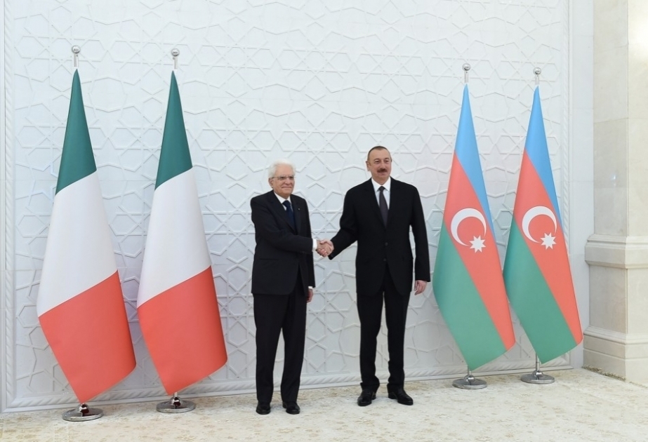 El presidente de Italia envía una carta al Presidente de Azerbaiyán