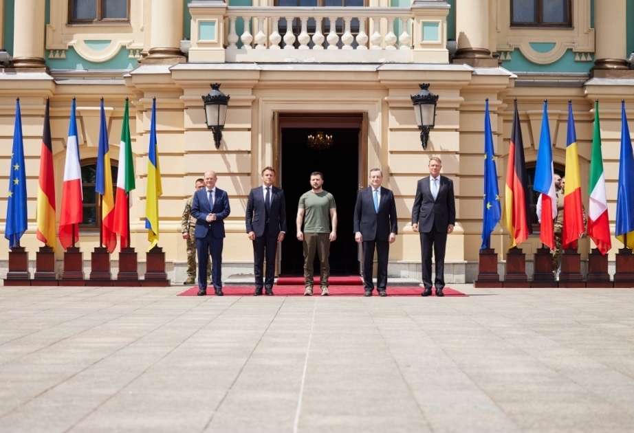 Volodymyr Zelensky rencontre des leaders européens