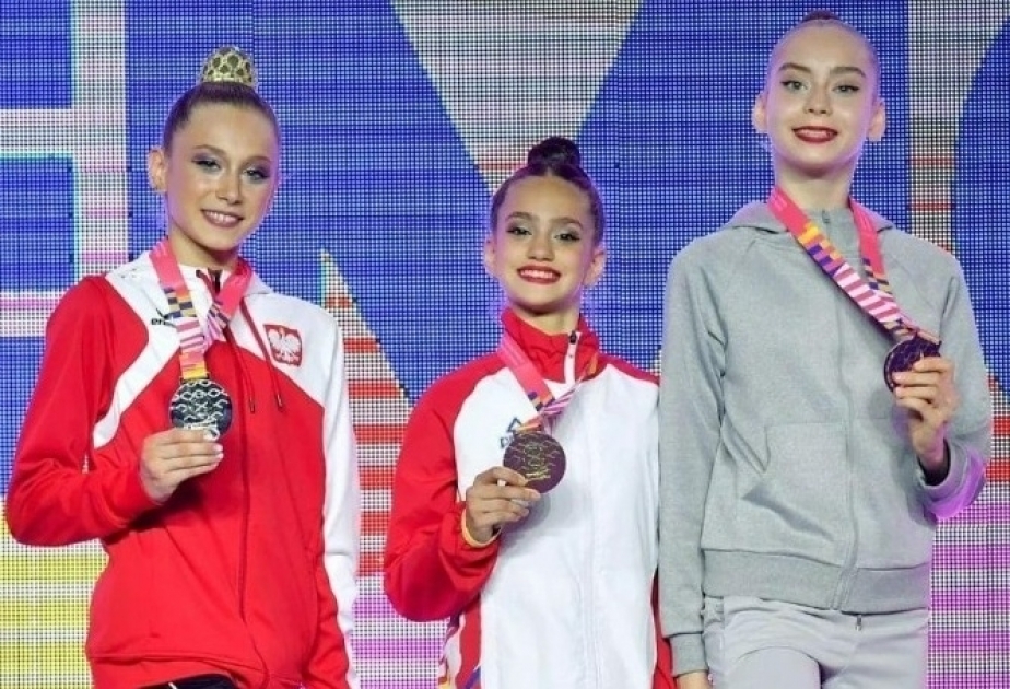 Gimnasta azerbaiyana gana medalla de bronce en Campeonato de Europa