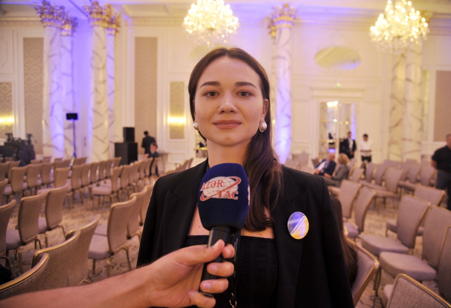 Марына Гончарук: Подобные мероприятия являются свидетельством высокого авторитета Азербайджана в мире