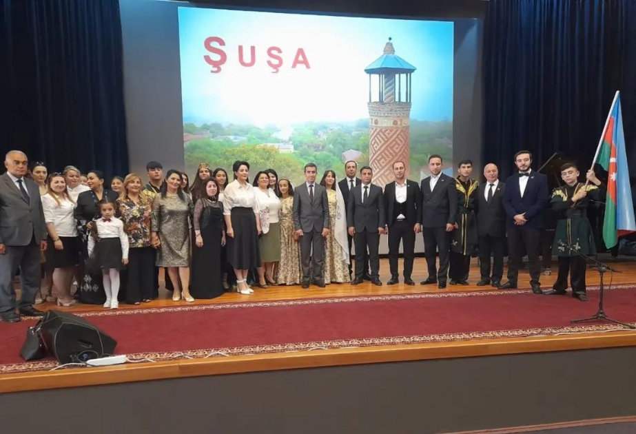 “Şuşa İli”nə həsr olunmuş “Cənnətim Qarabağ” adlı musiqili-ədəbi kompozisiya təqdim edilib