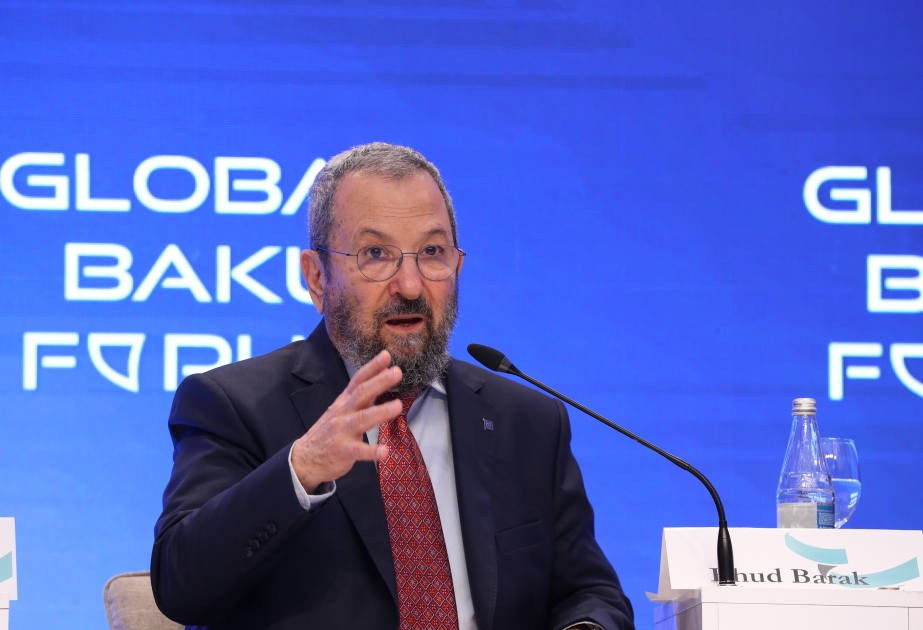Ehud Barak: Regionda sülhün bərqərar olması üçün səylərimizi birləşdirməliyik