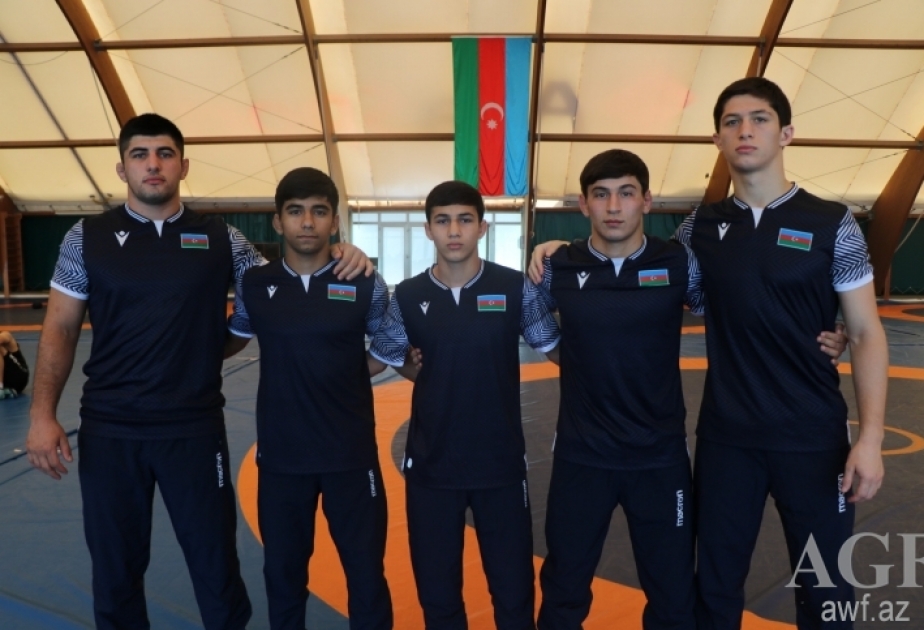 Four Azerbaijani freestyle wrestlers into European Cadets Championships final