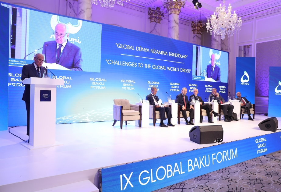 Sesión ordinaria del Foro de Bakú: La paz en el mundo árabe y musulmán en Oriente Medio, la búsqueda de la seguridad y el desarrollo