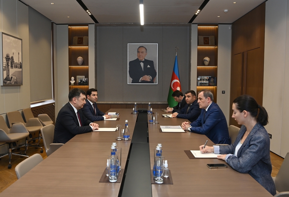 Министр иностранных дел Азербайджана встретился с руководителем Международной тюркской академии