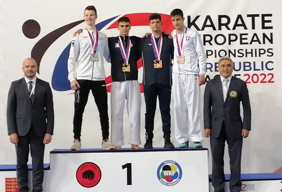 Azerbaijani karate fighters bring home five European medals