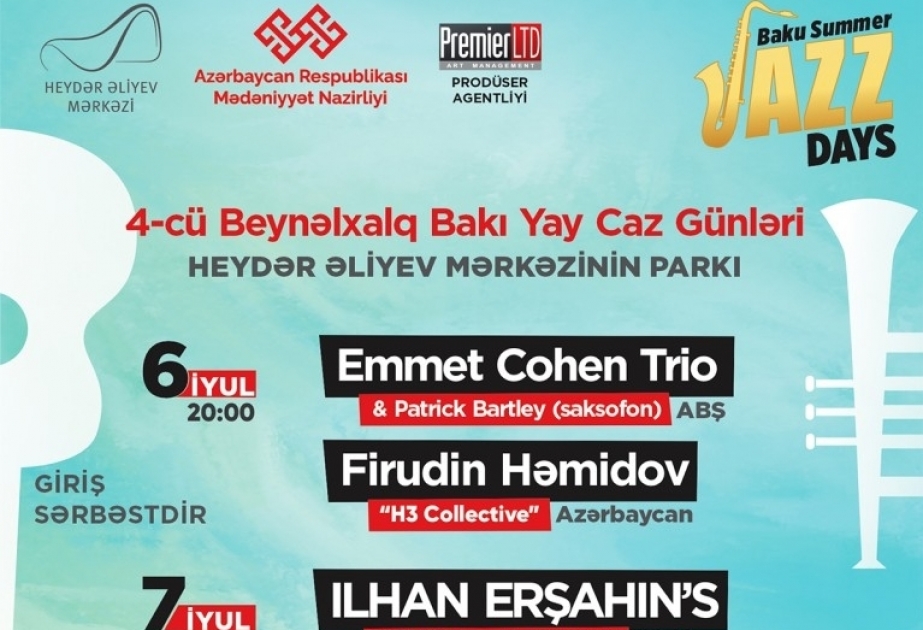 Bakou accueillera en juillet un festival de Jazz