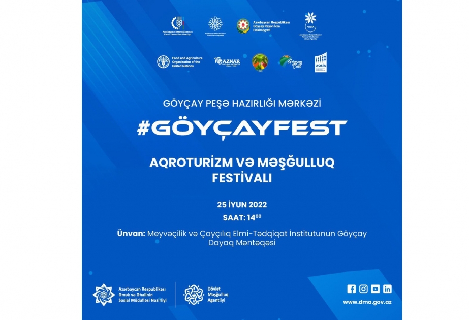 Göyçayda “Aqroturizm və Məşğulluq” festivalı keçiriləcək