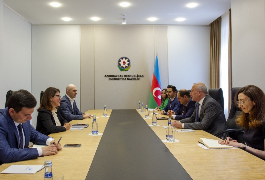Energetika Nazirliyində AYİB nümayəndə heyəti ilə görüş olub