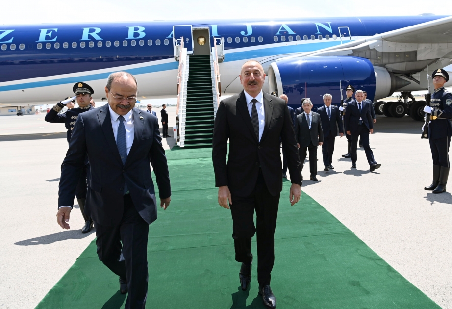 Le président Ilham Aliyev entame une visite d’Etat en Ouzbékistan VIDEO