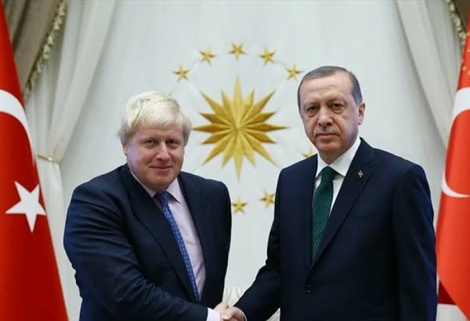Erdogan y Johnson estudian el suministro de grano desde Ucrania