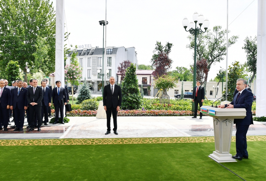 Президент Шавкат Мирзиёев: Государственный визит Президента Азербайджана в Узбекистан даст новый мощный импульс дальнейшему развитию наших взаимовыгодных связей