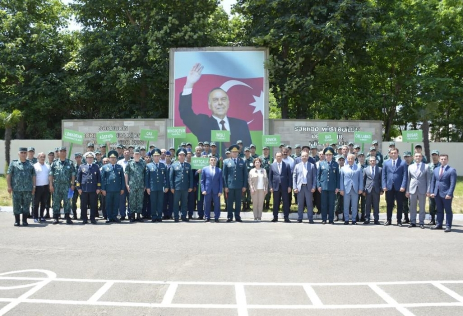 “Sərhəd” hərbi-idman oyunları keçirilib