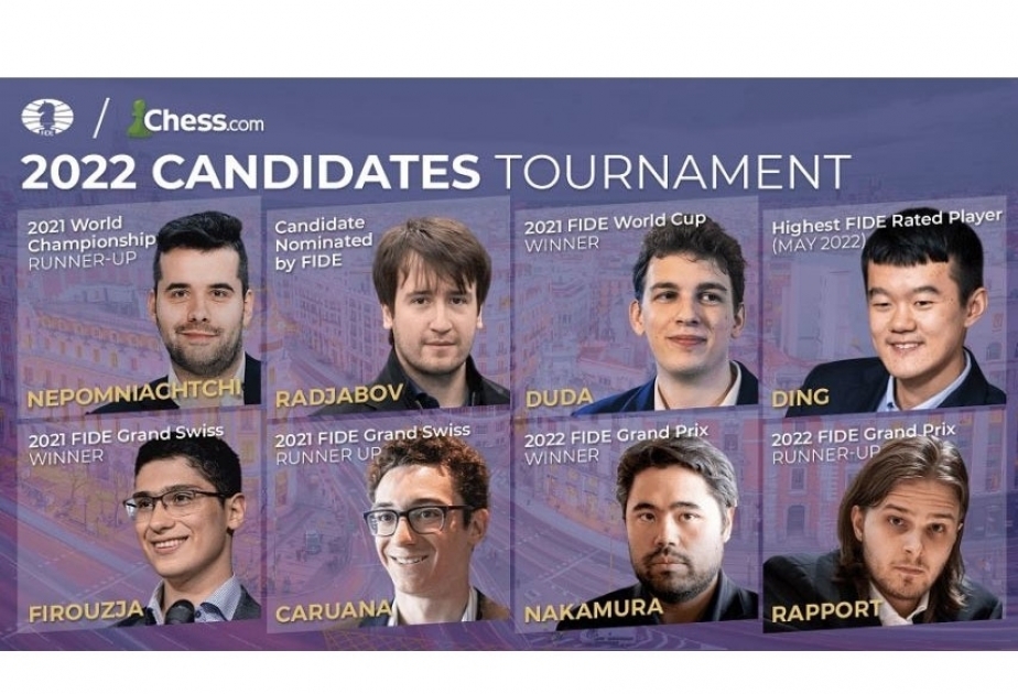 Torneo de Candidatos: Teymur Rajabov se enfrentará al ajedrecista húngaro