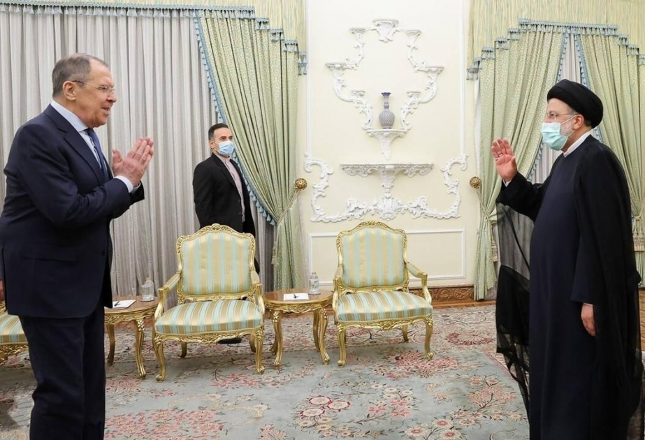 Russian FM meets with Iranian president in Tehran