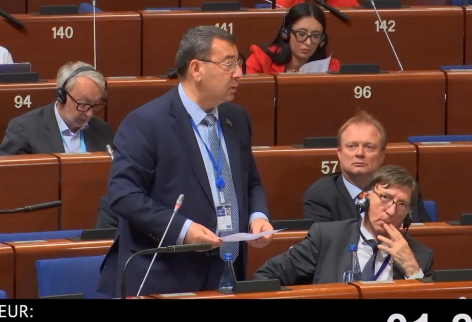 AŞPA: Səməd Seyidov Monitorinq Komitəsinin sədri qismində çıxış edib