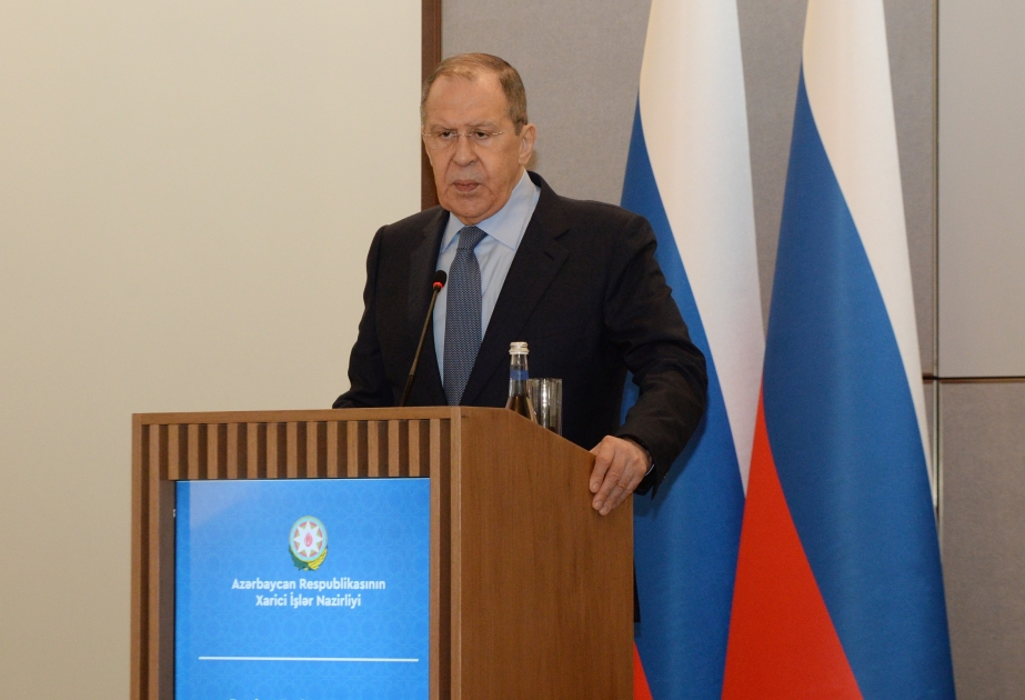 Сергей Лавров отметил рост двустороннего товарооборота с Азербайджаном ВИДЕО