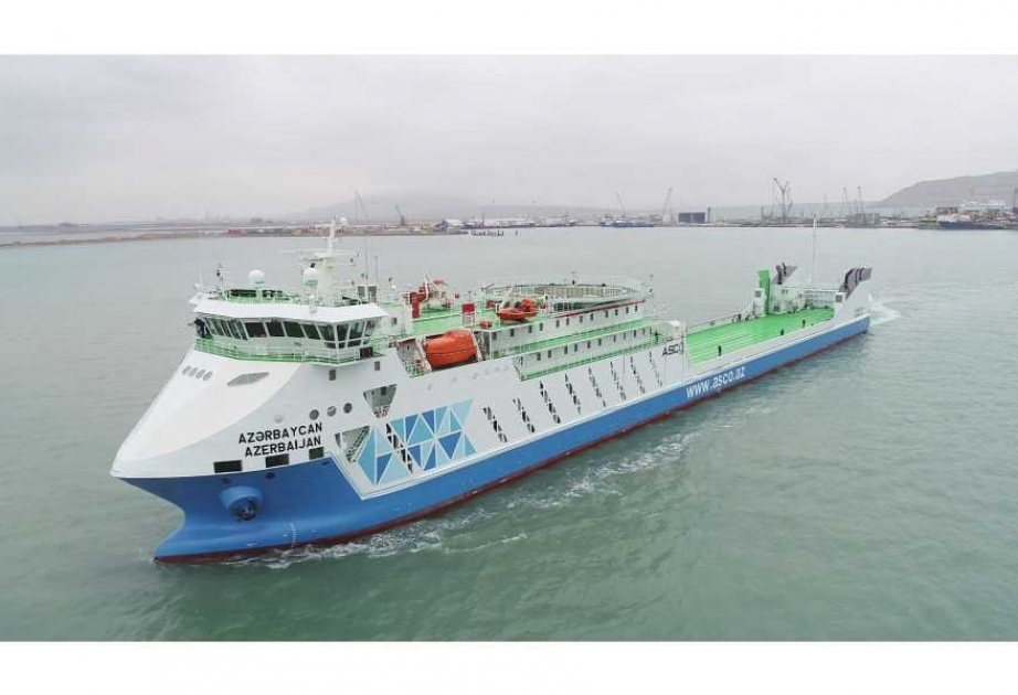 Ro-Pax type ferry-vessel Azerbaijan ranked among top 50 vessels in world