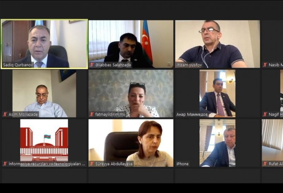 Milli Məclisin Təbii ehtiyatlar, energetika və ekologiya komitəsinin onlayn iclası keçirilib