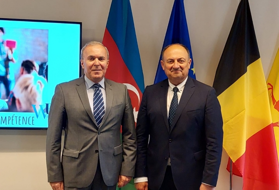 Azərbaycan ilə Belçikanın Valoniya regionu arasında əməkdaşlığın inkişafına dair fikir mübadiləsi aparılıb