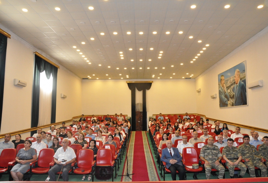Mingəçevir Dövlət Universitetində Silahlı Qüvvələr Günü qeyd edilib