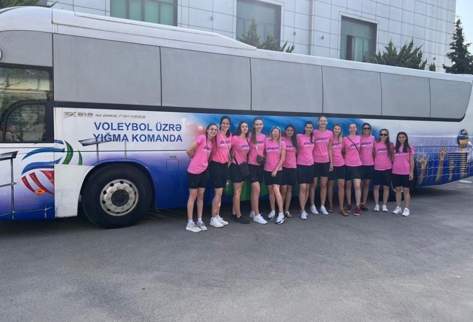 Qadın voleybolçulardan ibarət Azərbaycan millisi hazırlığın növbəti mərhələsi üçün Mingəçevirə yola düşüb