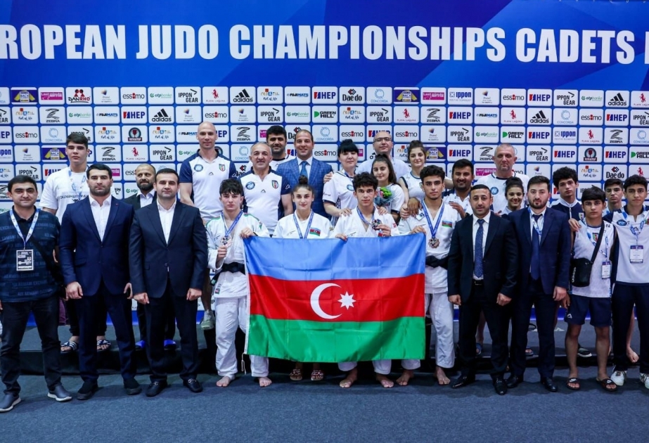Cüdoçularımız Avropa çempionatında komanda hesabında birinci yeri tutub