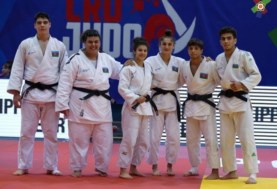 Cüdoçularmız Avropa birinciliyinin komanda yarışında bürünc medal qazanıblar