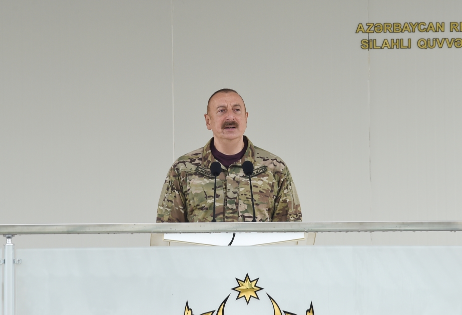 Prezident İlham Əliyev: İkinci Qarabağ müharibəsindən sonra ordu quruculuğu prosesi sürətlə gedir