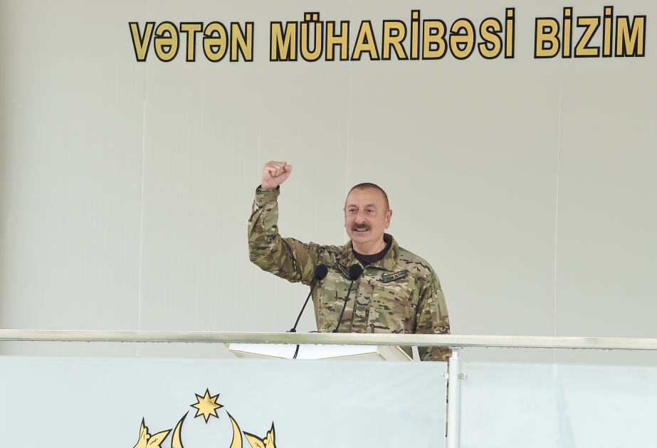 Prezident İlham Əliyev: Komando hərbi hissələri bizim gücümüzü daha da artıracaq