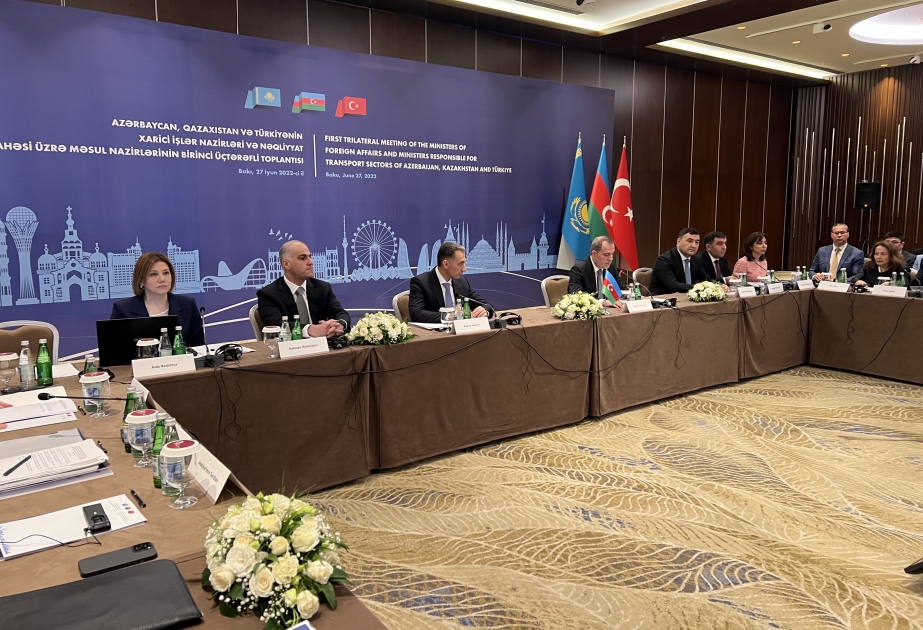 Ceyhun Bayramov: İnanırıq ki, üçtərəfli format regionda təhlükəsizliyin və əməkdaşlığın gücləndirilməsində effektiv platforma rolunu oynayacaq