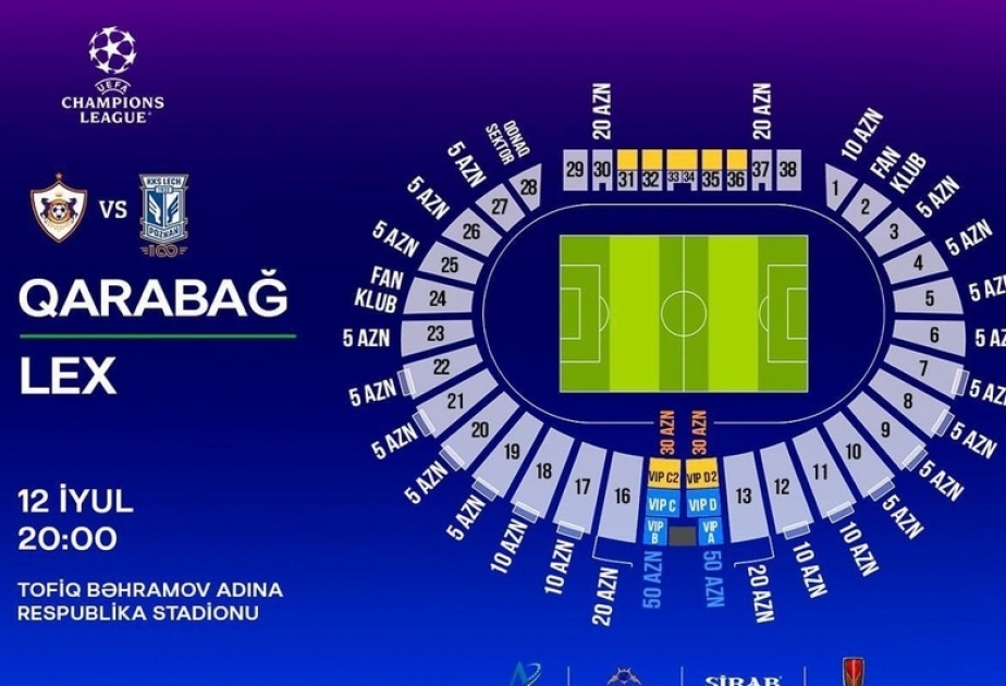 “Qarabağ” – “Lex” oyununun biletləri satışa çıxarılıb