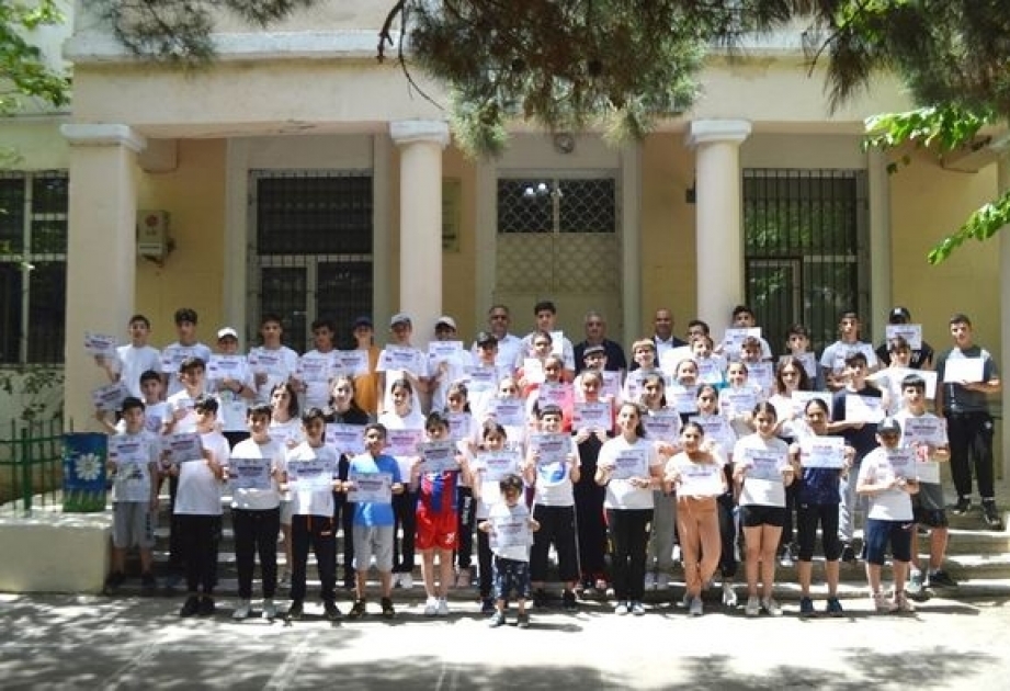 “Sağlam böyümək istəyirəm” devizi ilə sadə idman növləri üzrə açıq turnirlərə start verilib