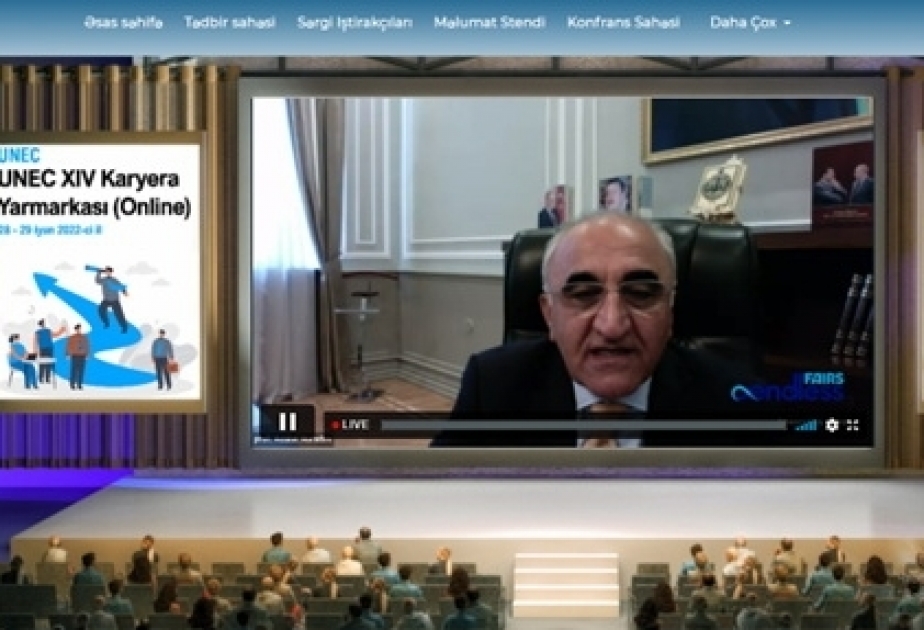 Очередное новшество UNEC: Виртуальная ярмарка карьеры