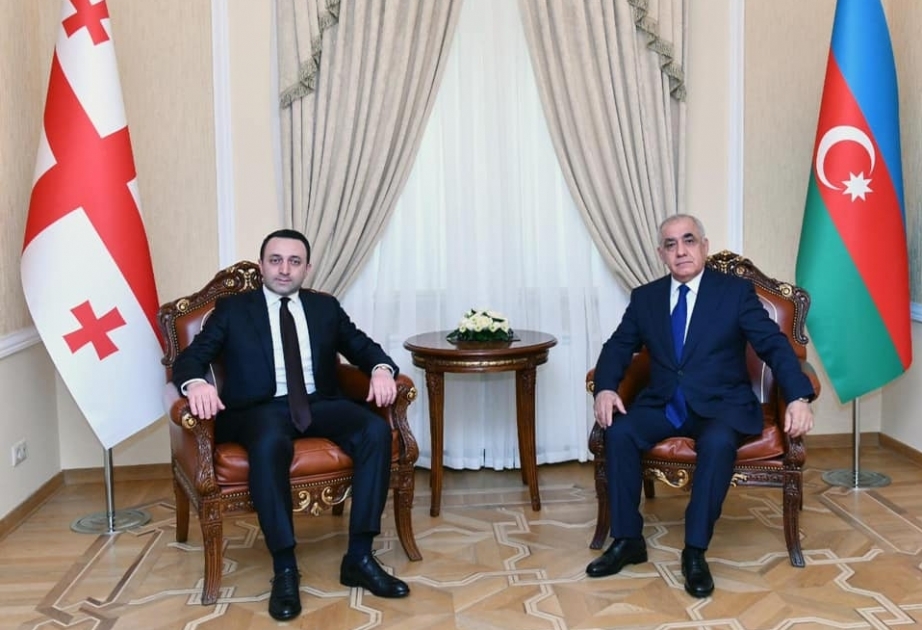 Azerbaijani, Georgian PMs hold phone talk
