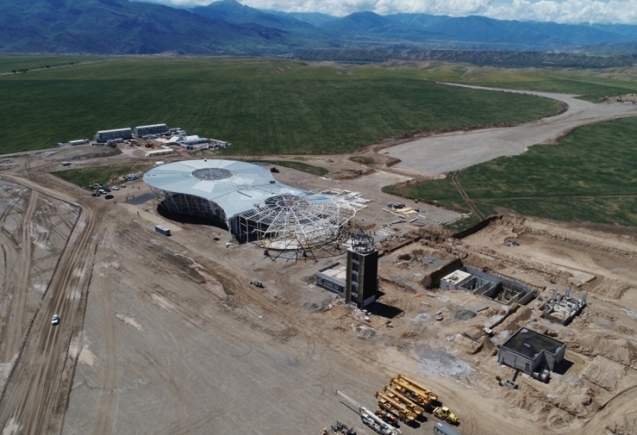 Obras de construcción de la terminal del aeropuerto internacional de Zangilan terminarán en agosto