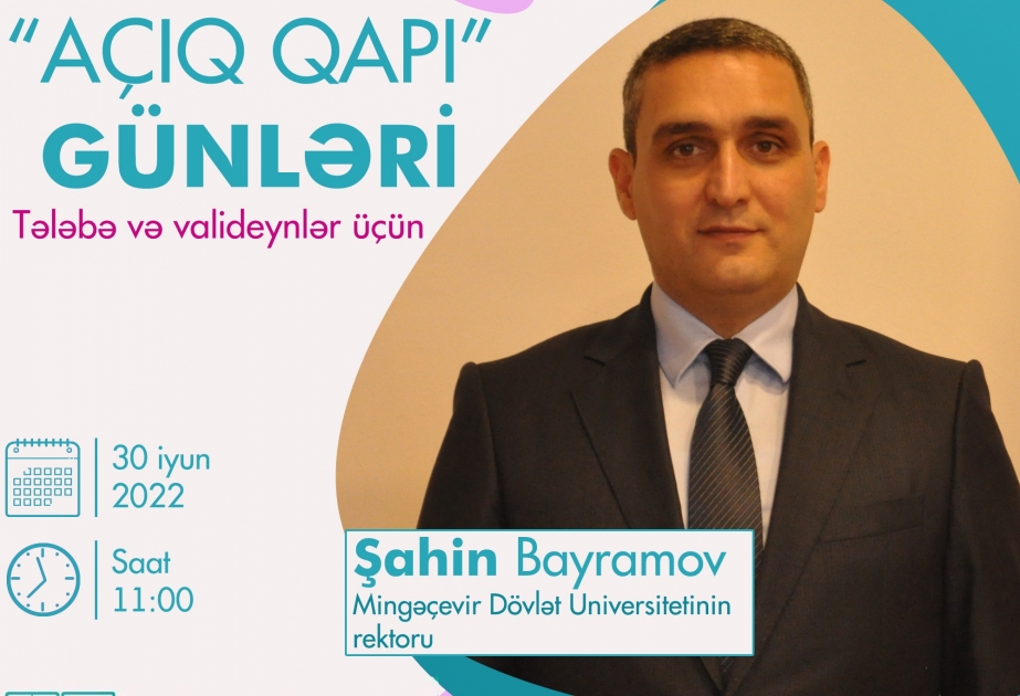 Mingəçevir Dövlət Universitetində növbəti “Açıq qapı” günü keçiriləcək