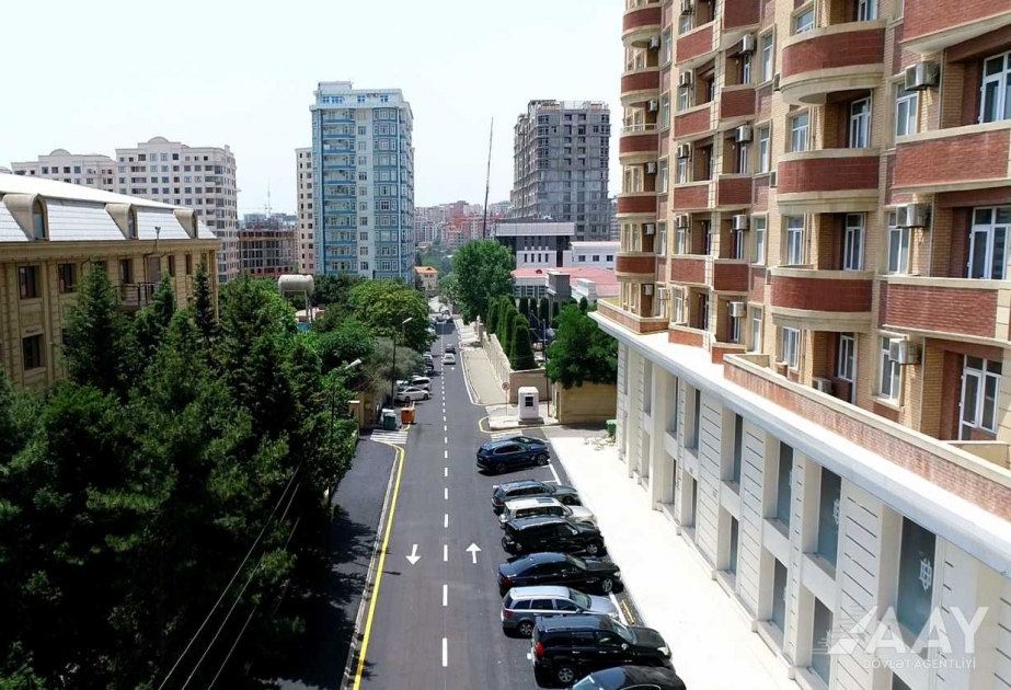 Paytaxtın Nərimanov rayonunda 3 küçə əsaslı təmir olunub