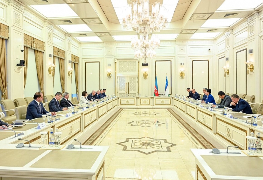 Sahibə Qafarova Özbəkistan Ali Məclisi Senatının sədri ilə görüşüb