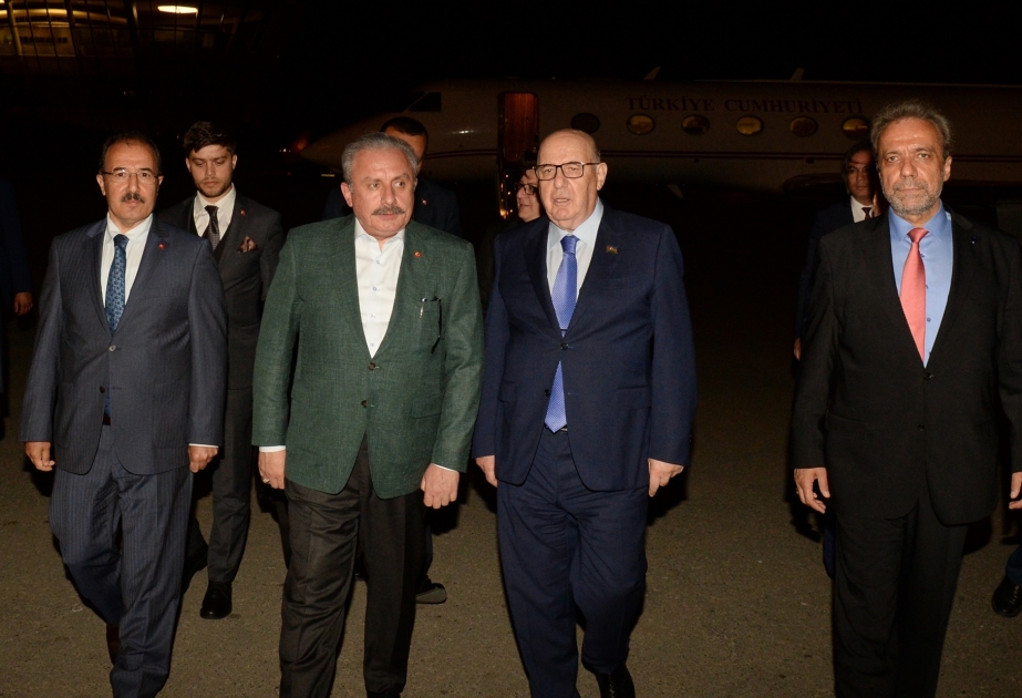 Le président de la Grande Assemblée nationale de Turquie entame une visite en Azerbaïdjan
