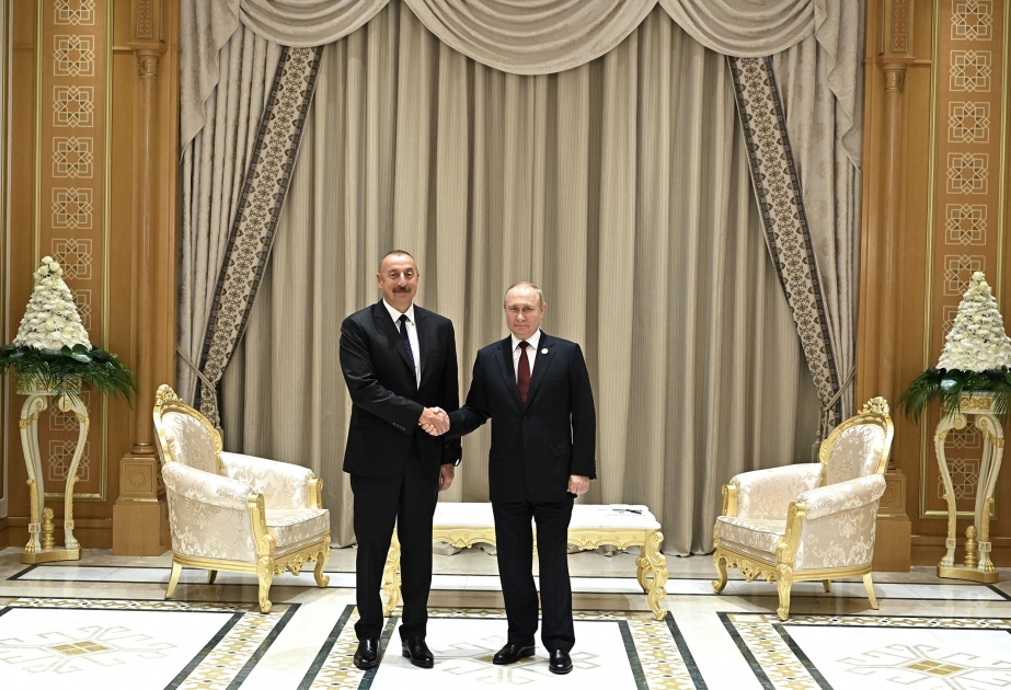 Les présidents azerbaïdjanais et russe s’entretiennent à Achgabat VIDEO
