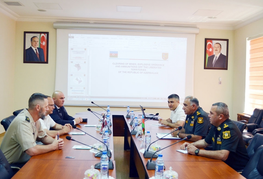 Azərbaycan ilə Latviya arasında hərbi əməkdaşlıq məsələləri müzakirə olunub