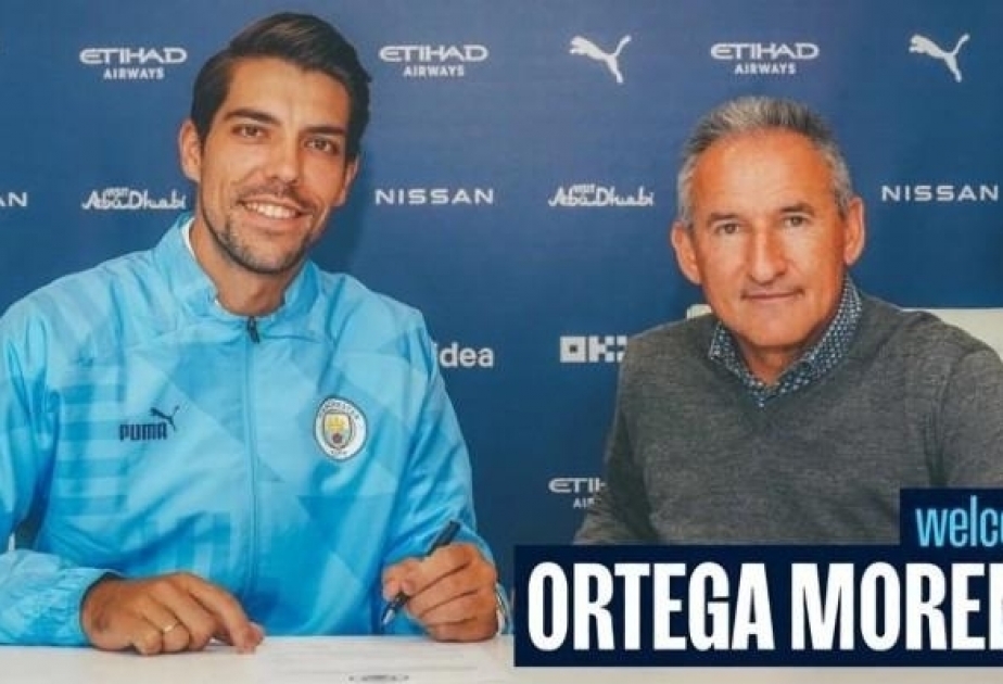 Man City sign keeper Ortega Moreno