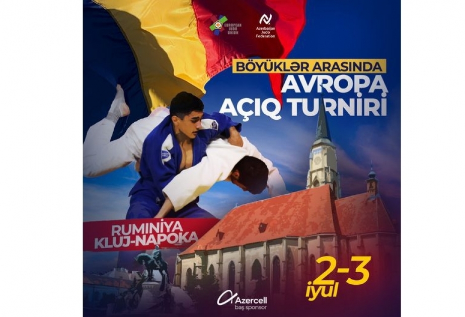 Azerbaijani judokas to contest medals at Cluj-Napoca European Open 2022