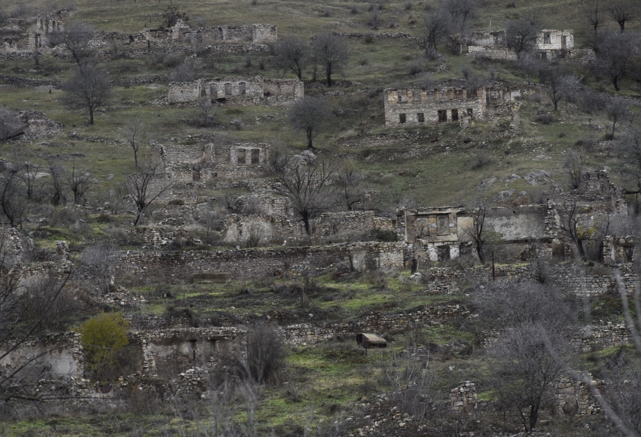 AZERTAC präsentiert Bilder aus Dorf Balyand im Rayon Jabrayil