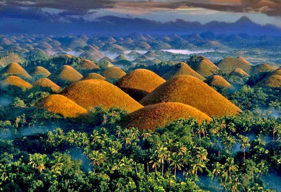 Chocolate Hills - one of the Philippines' most popular tourist attractions